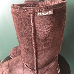 Bearpaw Brown Mid Calf Boot